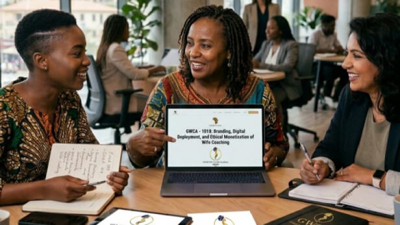 GWCA - 1018 Branding, Digital Deployment, and Ethical Monetization of Wife Coaching